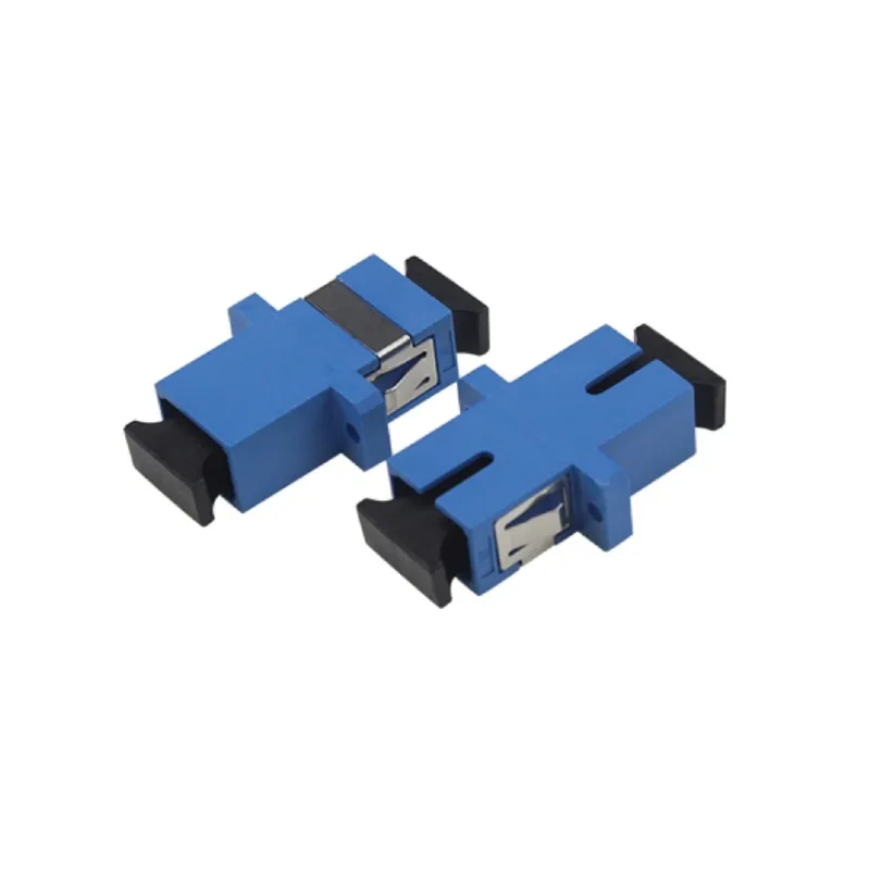 SC UPC SX Adapter With Flange